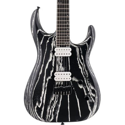 Jackson Pro Series Dinky DK2 Modern Ash HT6 Electric Guitar, Ebony Fretboard - Baked White