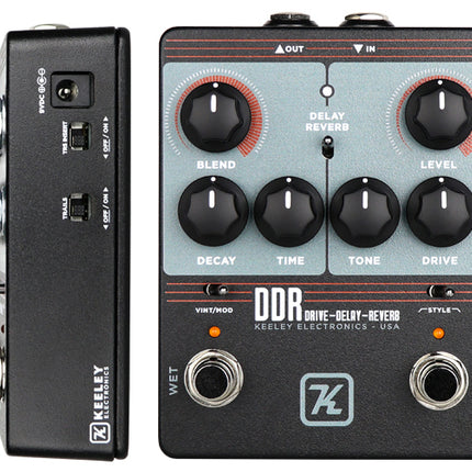 Keeley DDR-Drive Delay Reverb Guitar Effects Pedal