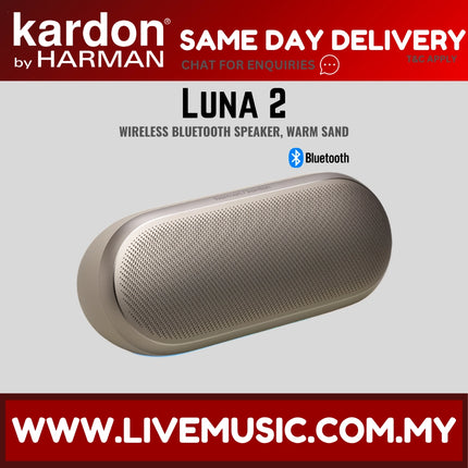 Harman Kardon Luna 2 Wireless Bluetooth Speaker - Warm Sand ( LUNA-2 LUNA2 )