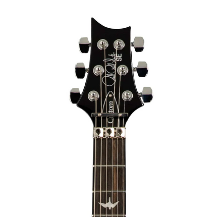 PRS SE Custom 24 Floyd Electric Guitar, Ebony Fretboard, Charcoal Burst