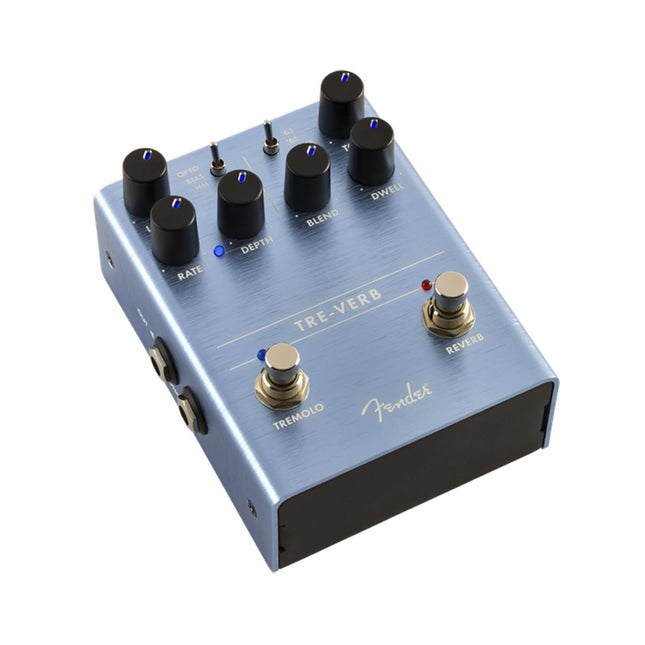 Fender Tre-Verb Tremolo Reverb Guitar Effects Pedal