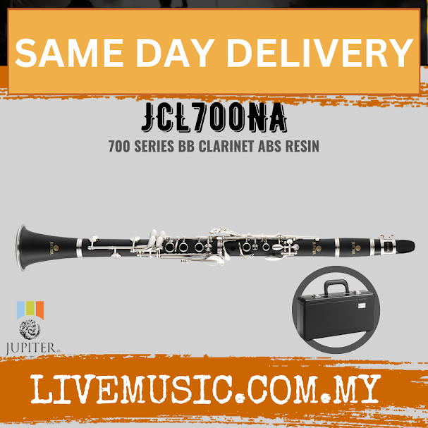 Jupiter JCL700NA 700 Series Bb Clarinet Abs Resin (JCL 700NA/JCL-700NA)