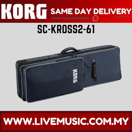 Korg SC-KROSS2-61 Soft Case for KROSS2-61 (KROSS2 61/KROSS 61)