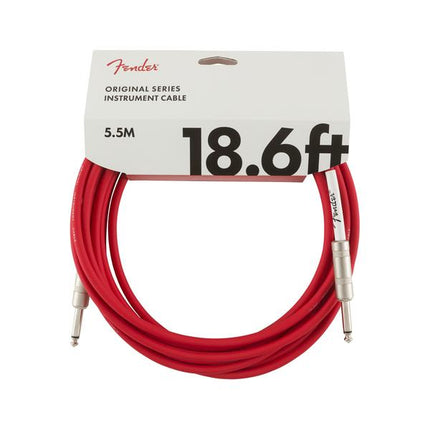Fender Original Series Instrument Cable, 18.6ft - Fiesta Red