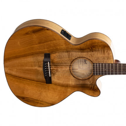Cort SFX-Myrtlewood Acoustic-Electric Guitar with Bag - Natural Gloss (SFX MYRTLEWOOD)