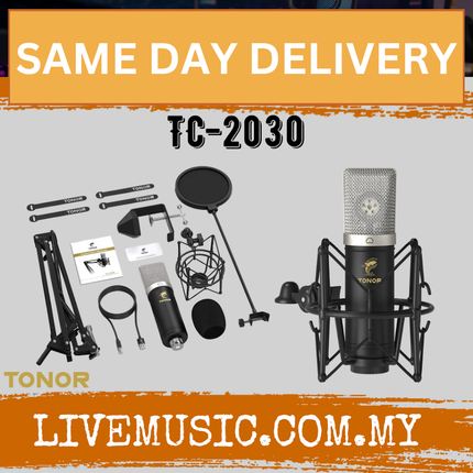 TONOR TC-2030 USB Condenser Microphone Kit ( TC 2030 / TC2030 )