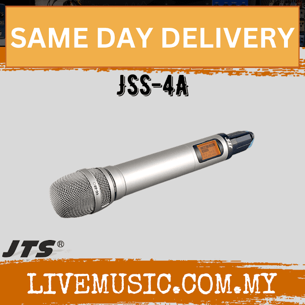 JTS JSS-4A Wireless Handheld Condenser Microphone (JSS-4A JSS4A)