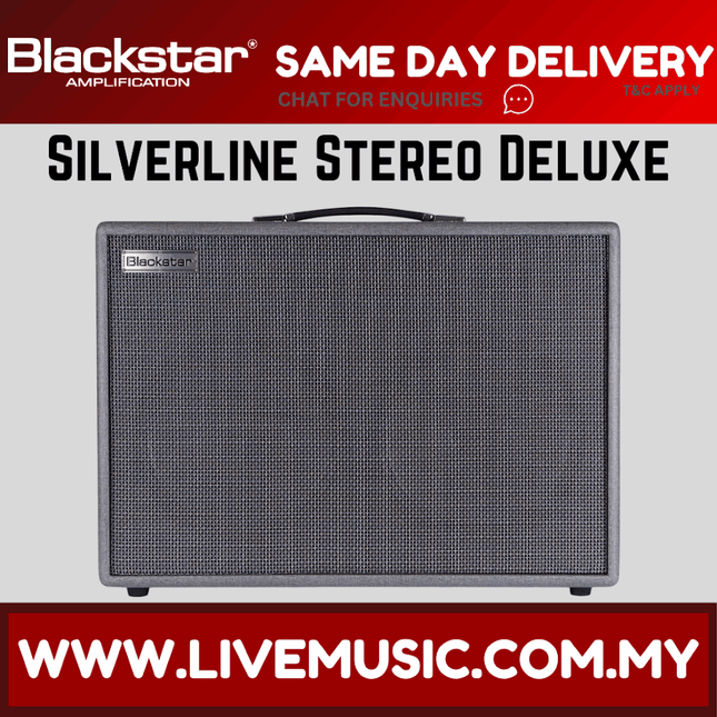 BLACKSTAR SILVERLINE STEREO DELUXE 2 X 100 Watt Combo Guitar AMP (SILVERLINESTEREODELUXE/SVL-STEREODELUXE)