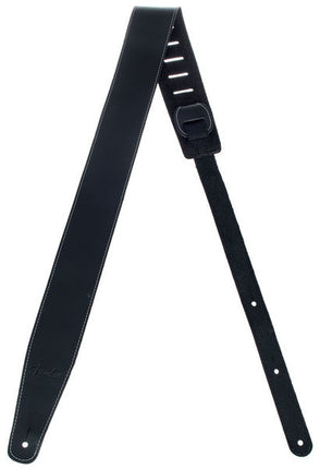 Fender Broken-in Leather Guitar Strap - Black