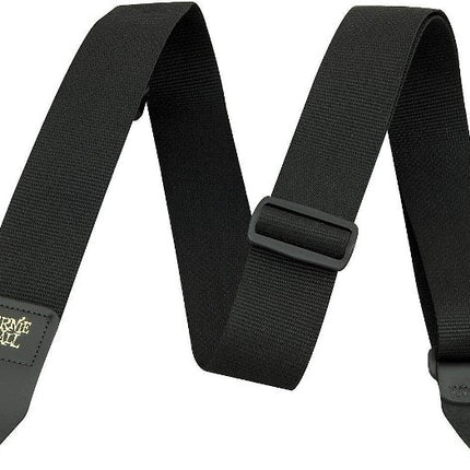 Ernie Ball 2" Polypro Guitar Strap - Black ( 4037 )
