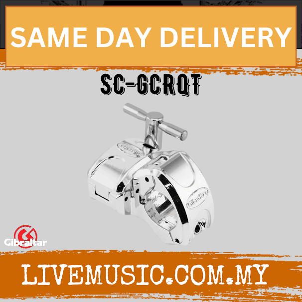 Gibraltar SC-GCRQT Chrome Quick T-Clamp (SC GCRQT/ SCGCRQT)
