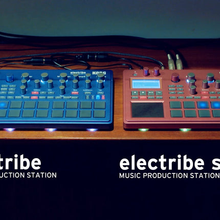 Korg Electribe 2S Sampler Music Production Station Midi Controller - Metallic Red (ELECTRIBE2S/ELECTRIBE-2S)