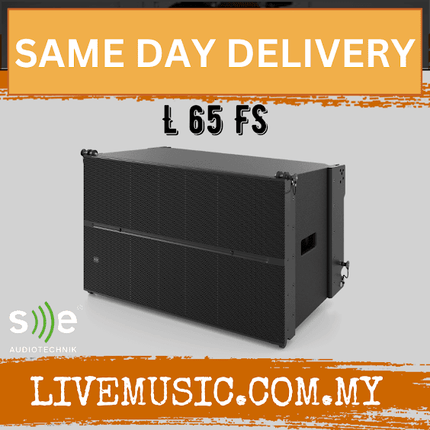SE Audiotechnik L-line L 65 FS 1x15" Flyable Subwoofer, 8 Ω - Black (L65FS L-65-FS)
