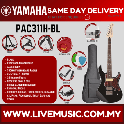 Yamaha PAC311H Pacifica Electric Guitar ( PAC 311H / PAC-311H )