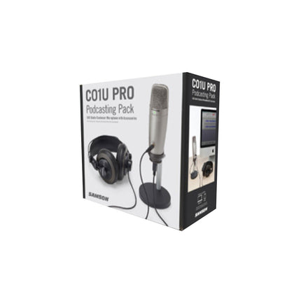 Samson C01U Pro Pack - Podcasting Pack (C01-U/C-01U)