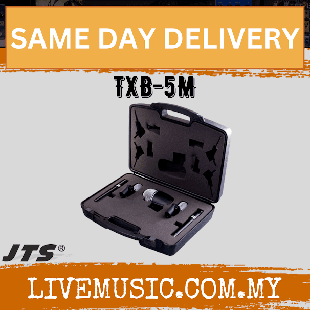 JTS TXB-5M Drum microphone kit - 5pcs ( TXB5M / TXB 5M )