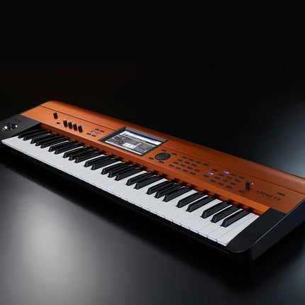 Korg Krome-61 EX CU Special Limited Edition Copper Keys Music Workstation Keyboard (KROME61/KROME 61)