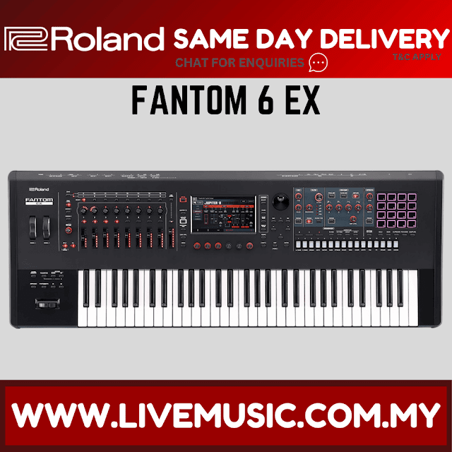 Roland FANTOM 6 EX Synthesizer Workstation ( FANTOM6EX FANTOM-6 EX ) Replance Fantom 6