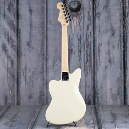 Squier Mini Jazzmaster HH Electric Guitar, Maple Fretboard - Olympic White