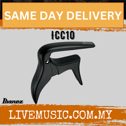 Ibanez ICC10 Classical Guitar Capo - Black ( ICC-10 / ICC 10 )