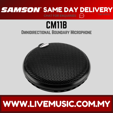 Samson CM11B Omnidirectional Boundary Microphone (CM 11B/CM-11B)