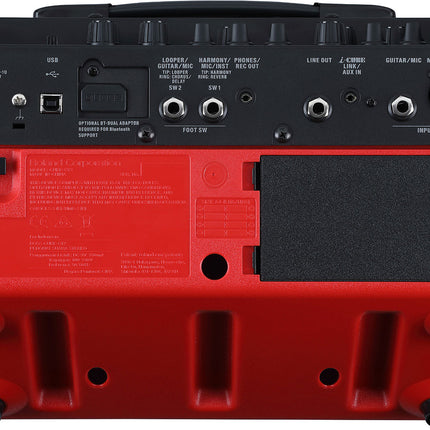 Boss CUBE Street 2 - 2x6.5" 10-watt Battery Powered Combo Amplifier - Red ( CUBE Street II )