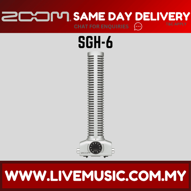 Zoom SGH-6 Shotgun Microphone Capsule ( SGH6 / SGH 6 )