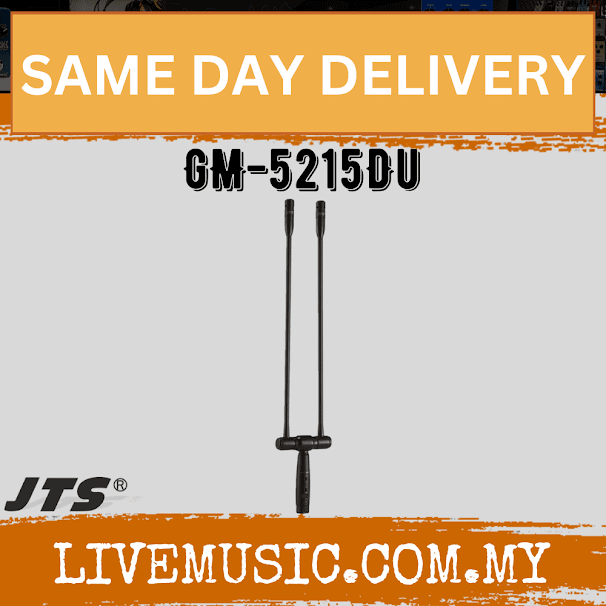 JTS GM-5215Du Dual 15" Gooseneck Microphone (GM5215Du/GM 5215Du)