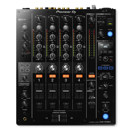 Pioneer DJ DJM-750MK2 4-channel rekordbox DJ Mixer (DJM750MK2)
