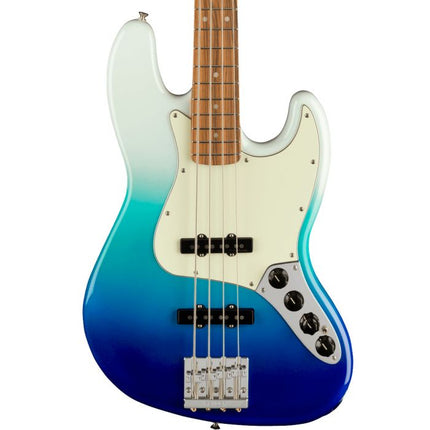 Fender Player Plus Jazz Bass Guitar, Pau Ferro Fretboard - Belair Blue