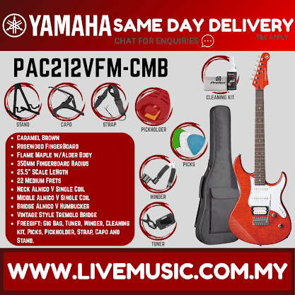 Yamaha PAC212VFM Pacifica Electric Guitar - ( PAC 212VFM / PAC-212VFM )