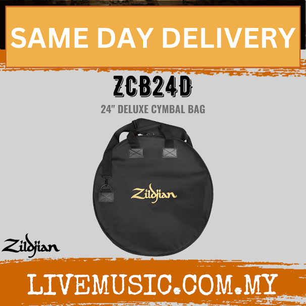 Zildjian ZCB24D 24″ Deluxe Cymbal Bag (ZCB-24D / ZCB 24D)