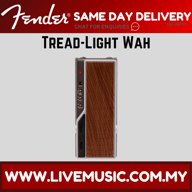 Fender Tread Light Wah Guitar Pedal