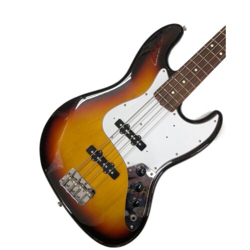 Fender Japan Hybrid II Jazz Bass Guitar, Rosewood Fretboard with Gig Bag - Mystic 3-Tone Sunburst