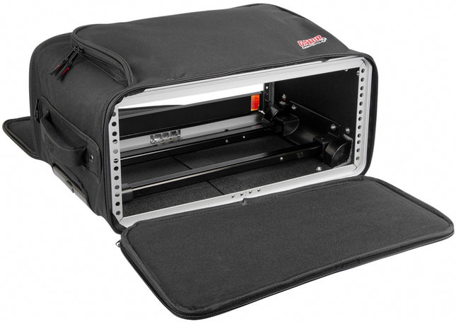 Gator GR-RACKBAG-3UW 3U Portable Rack Bag with Tow Handle and Wheels (GRRACKBAG3UW)