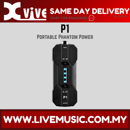 Xvive P1 Portable Phantom Power Supply ( P-1 / P 1 )
