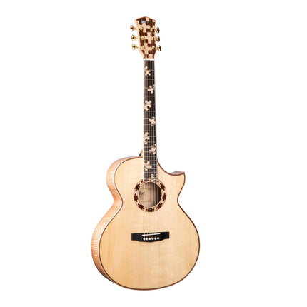 Cort The Puzzle LE Limited Edition Acoustic-Electric Guitar with Bag - Natural Glossy (ThePuzzleLE)