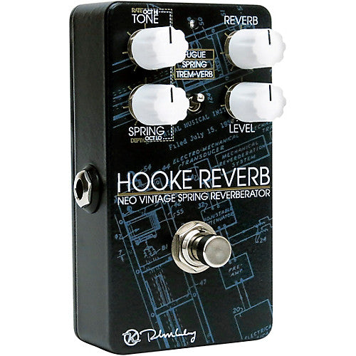 Keeley Hooke Spring Reverb Guitar Effects Pedal