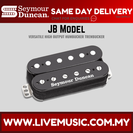 Seymour Duncan TB-4 JB Trembucker Pickup, Black (TB4)