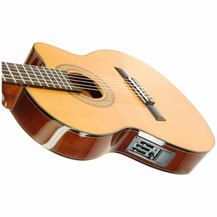 Ibanez GA6CE-AM Acoustic-Electric Classical Guitar - Amber High Gloss ( GA6CE AM / GA6CEAM )