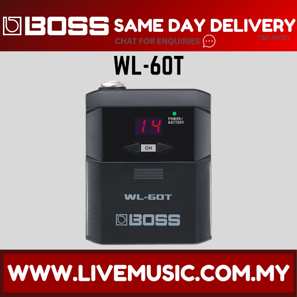 Boss WL-60T Wireless Transmitter for Guitar ( WL60T )