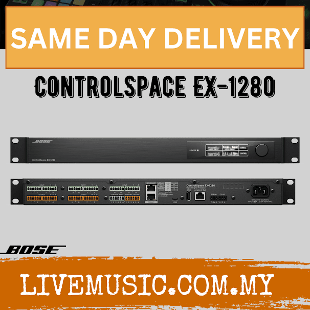 Bose ControlSpace EX-1280 Digital Signal Processor ( EX1280 / EX 1280 )