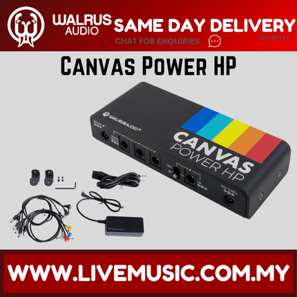 Walrus Audio Canvas HP Pedal Power Supply,UK