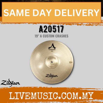 Zildjian 19" A Series Custom Crash Cymbal (A20517)