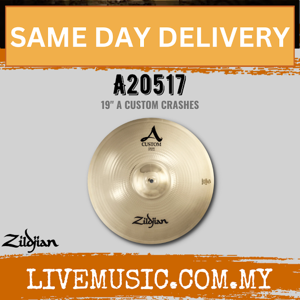 Zildjian 19" A Series Custom Crash Cymbal (A20517)