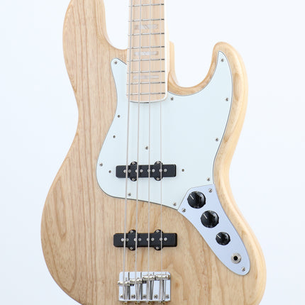 Fender Japan Heritage 70s Jazz Bass Guitar, Maple Fretboard - Natural