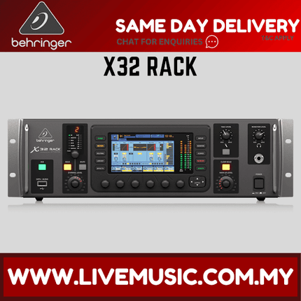 Behringer X32 RACK 40-channel Rackmount Digital Mixer ( X32RACK / X-32 / X 32 )