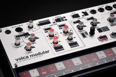 Korg Volca Modular Semi Modular Synthesizer With Sequencer Amd Sync I/O (VolcaModular/Volca-Modular)