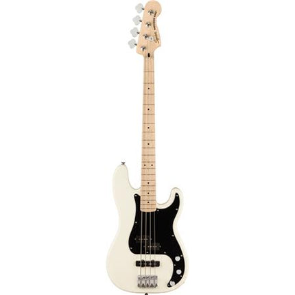 Squier Affinity Series Precision PJ Bass Guitar, Maple Fretboard - Olympic White