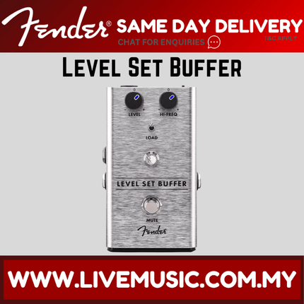 Fender Level Set Buffer Guitar Effects Pedal
